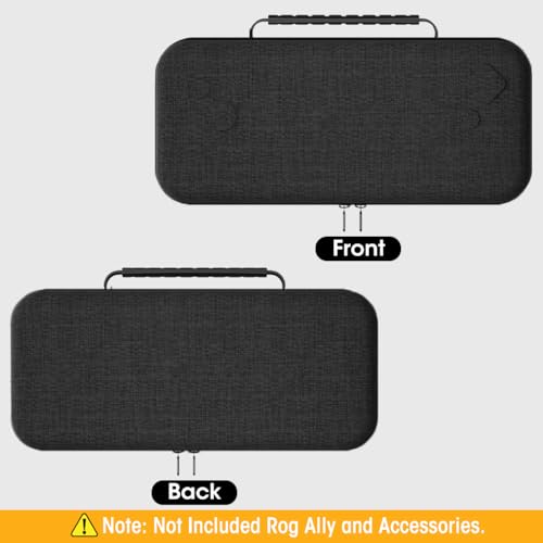 ZORBES® Carrying Case for Rog Ally & Accessories Portable Handbag EVA Organizer with Handle Waterproof Protective Storage Bag Travel Console 2 PCS ZORBES® Carrying Case for Rog Ally & Accessories Portable Handbag EVA Organizer with Handle Waterproof Protective Storage Bag Travel Console 2 PCS